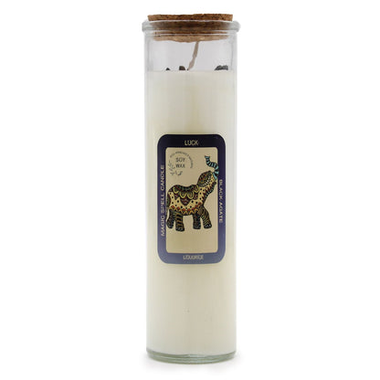 Magic Spell Candle – "Luck" Zauberkerze für Glück und positive Energie