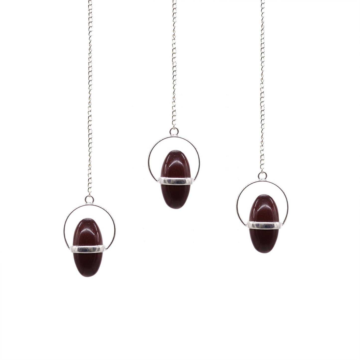 Shiva Lingam Pendel aus Naturstein