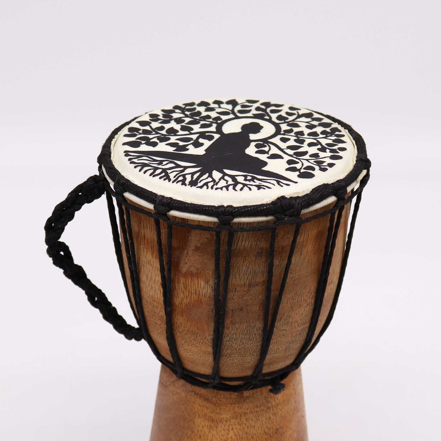 Handgefertigte Wide Top Djembe Trommel – 25 cm Durchmesser