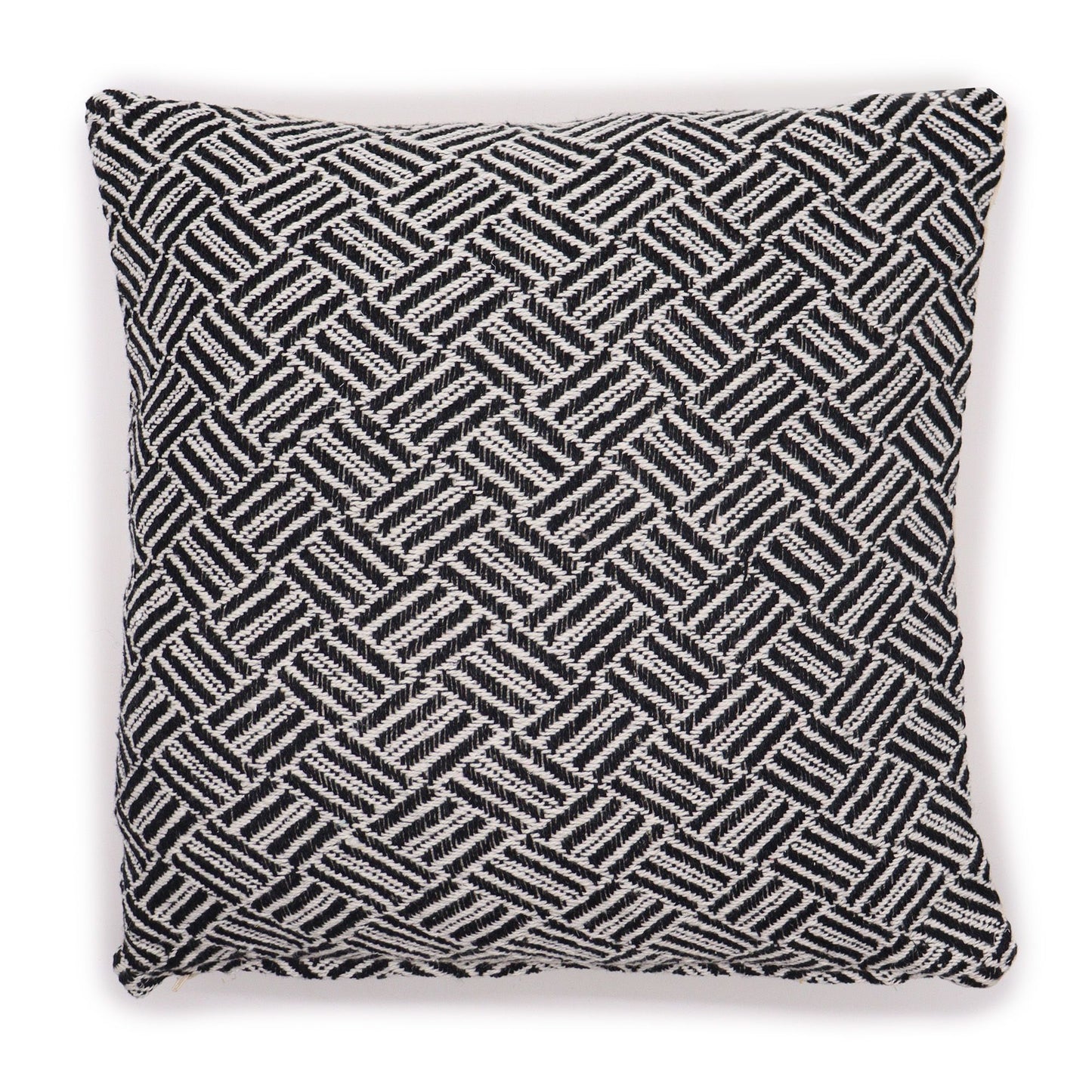 Kissenbezug - Criss-Cross Black - 40x40cm