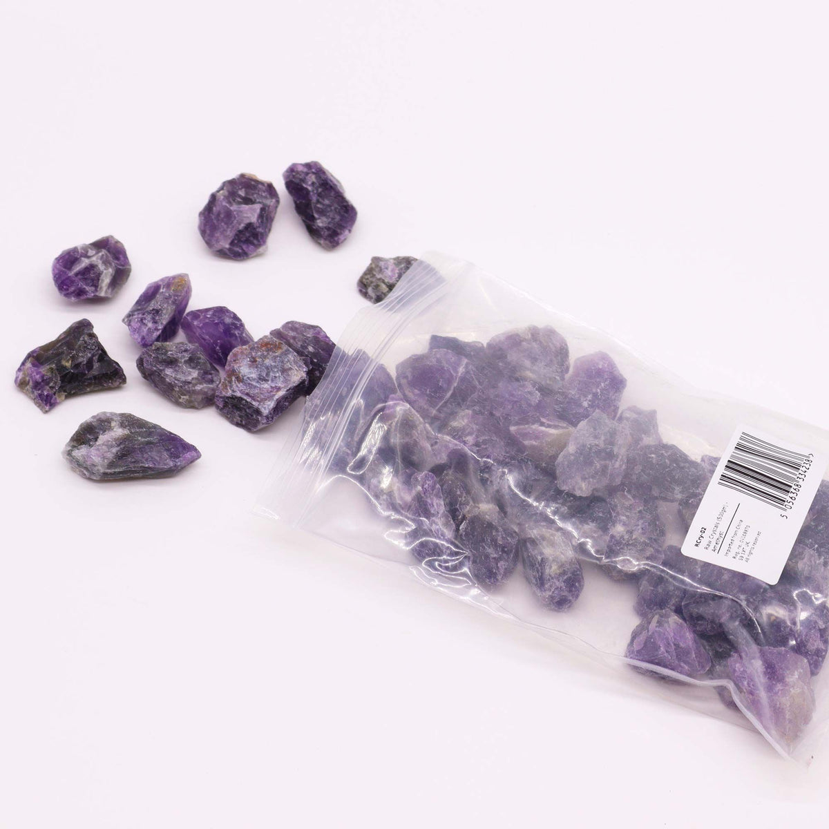 Rohedelsteine - Amethyst, 500g (lose)