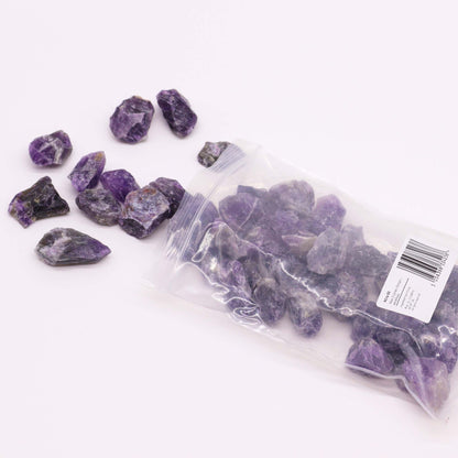 Rohedelsteine - Amethyst, 500g (lose)