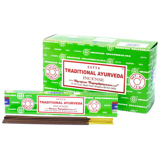Satya Räucherstäbchen 15g – Beruhigender Duft für Meditation und Entspannung