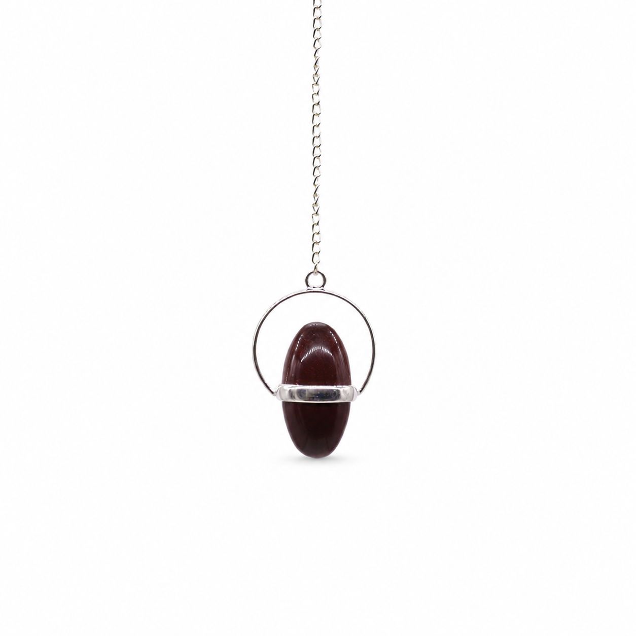 Shiva Lingam Pendel aus Naturstein