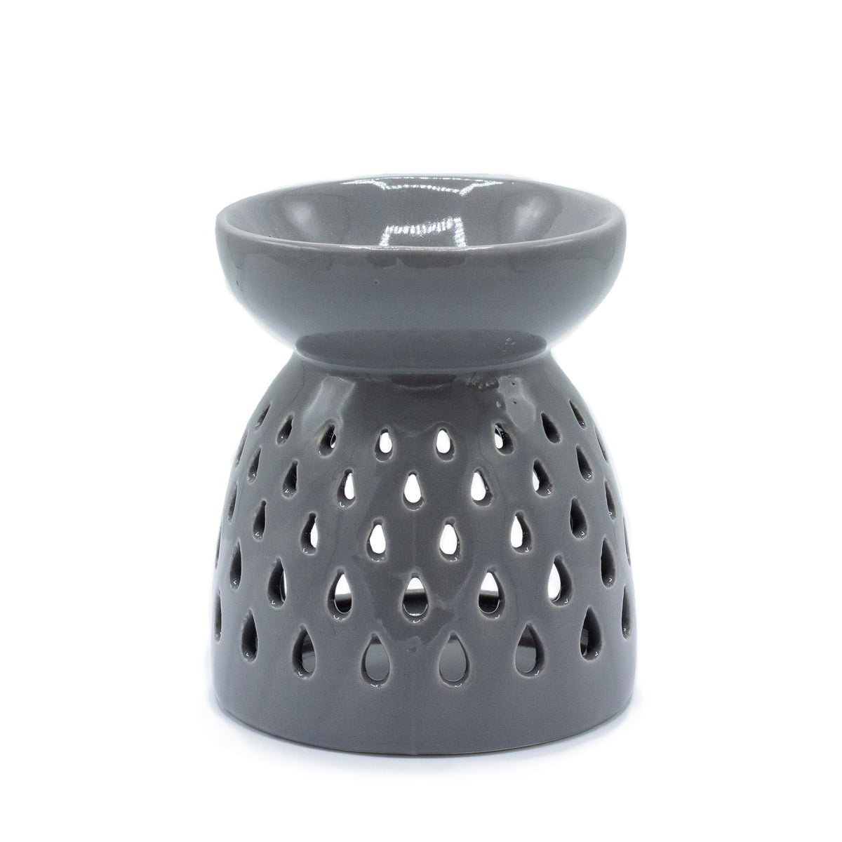 Duftlampe Keramik Teardrops Cutout