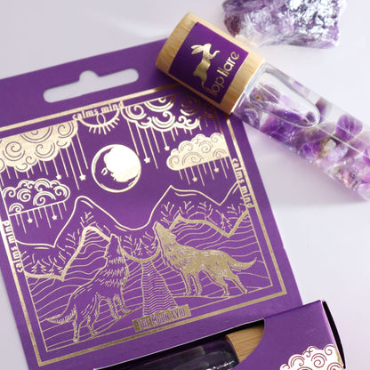 Hop Hare Tarot Roll On – "The Moon" mit ätherischen Ölen und Amethyst
