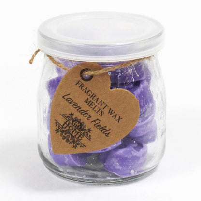 Soja Duftwachs Melts im Glas - Lavender Fields