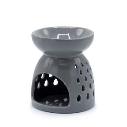 Duftlampe Keramik Teardrops Cutout
