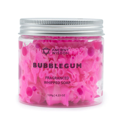 Bubblegum Whipped Soap 120g – Sanfte, luftige Schaumpflege mit süßem Duft