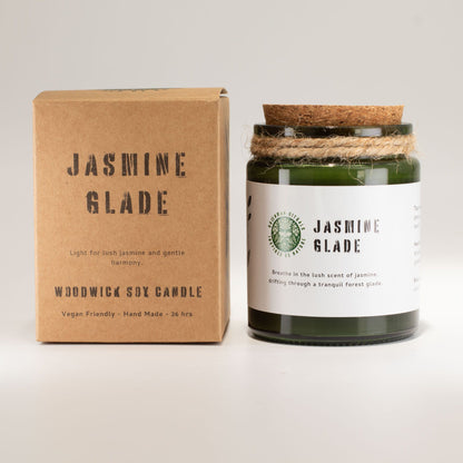 Greenman Duftkerze Jasmine Glade im Glas