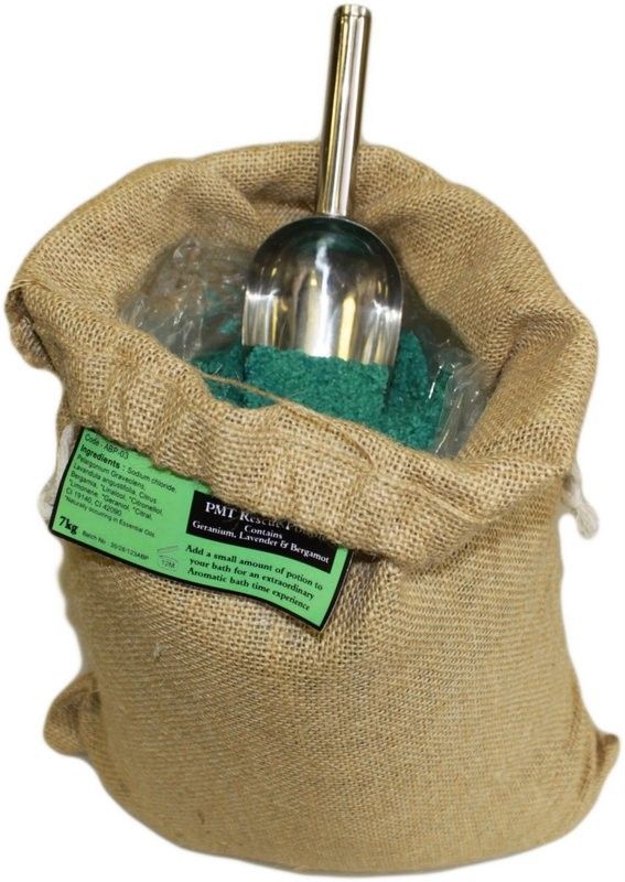 Aromatherapie Badesalz mit Lavendel Geranie und Bergamotte 7 kg Vorrat