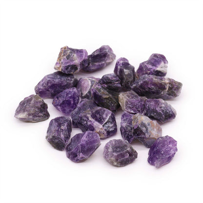 Rohedelsteine - Amethyst, 500g (lose)