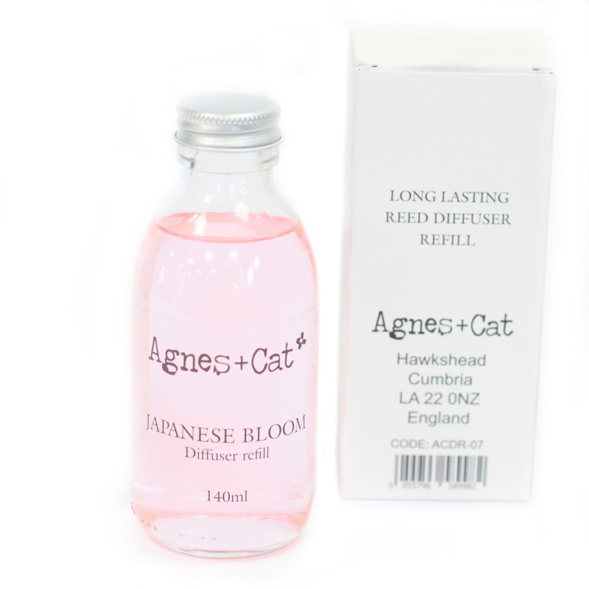 Agnes + Cat Raumduft-Nachfüllpackung – Japanische Blüte 140 ml