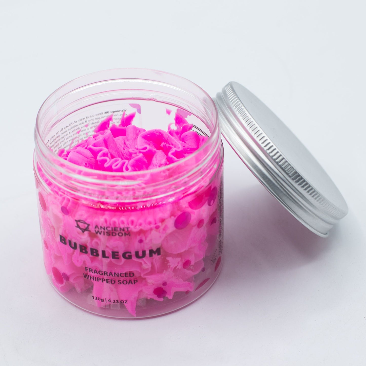 Bubblegum Whipped Soap 120g – Sanfte, luftige Schaumpflege mit süßem Duft