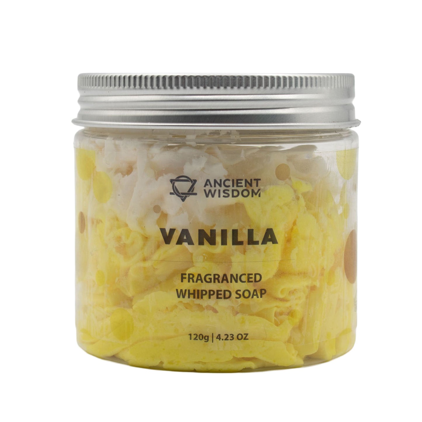 Vanilla Whipped Soap mit weicher, cremiger Textur und Vanilleduft
