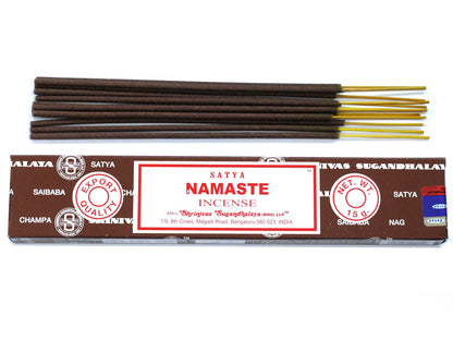 Satya Räucherstäbchen Namaste – beruhigender Duft für Meditation und Entspannung
