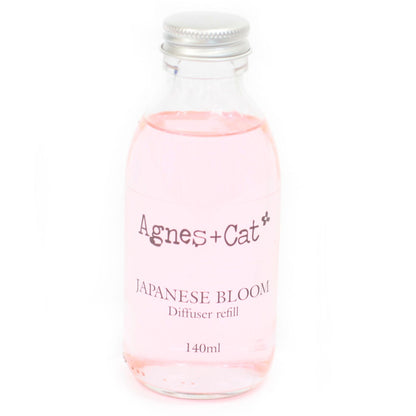 Agnes + Cat Raumduft-Nachfüllpackung – Japanische Blüte 140 ml