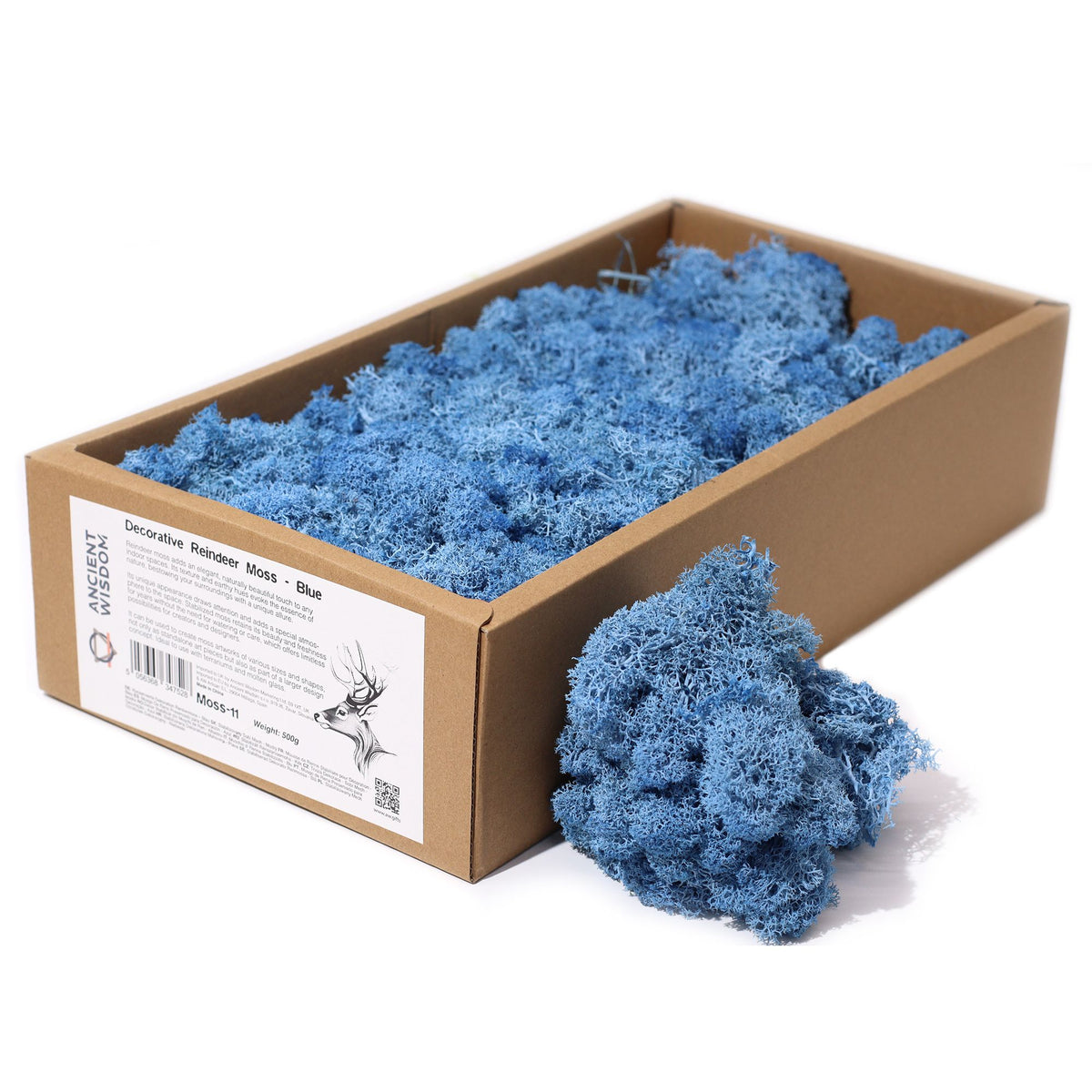 Islandmoos 500g Box – Blau