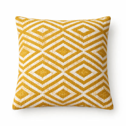 Kissenbezug - Mustard Diamonds - 45x45cm