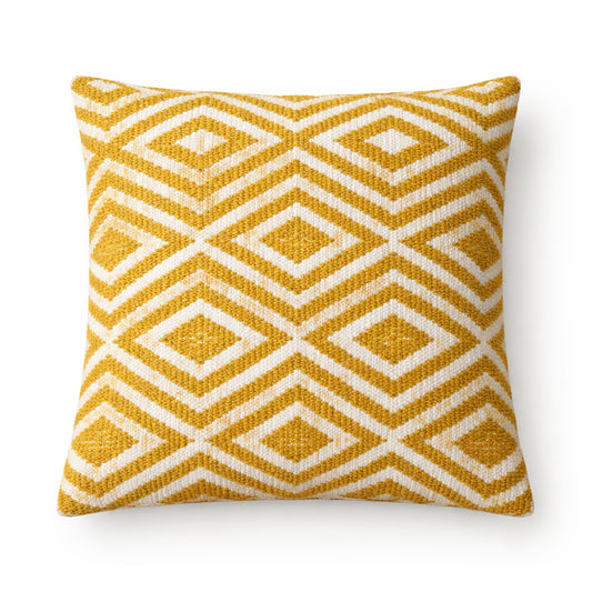 Kissenbezug - Mustard Diamonds - 45x45cm