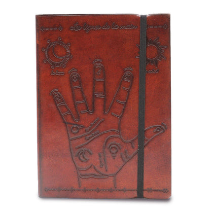 Kleines Notizbuch mit Motiv - Palmistry