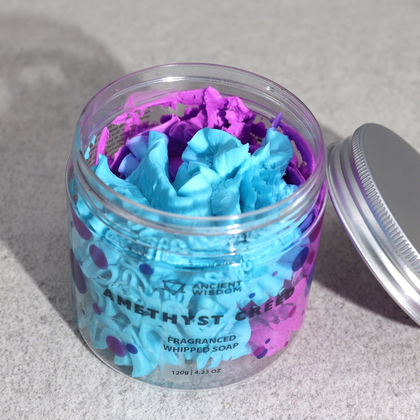 Amethyst Creed Whipped Cream Soap 120g – Sanfte Reinigung mit maskulinem Duft