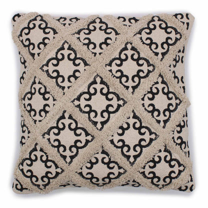 Kissenbezug - Lux Criss-Cross & Print - 45x45cm