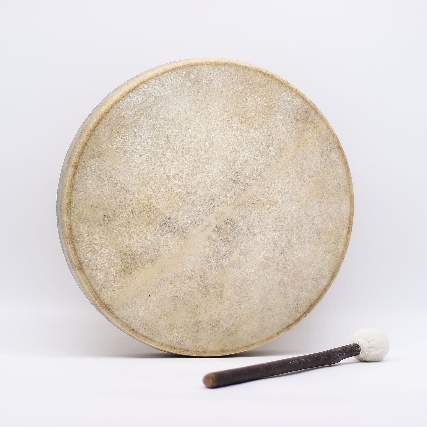 Spirit of the Wolf Shaman Trommel mit Stab, 40cm