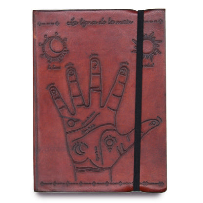 Kleines Notizbuch mit Motiv - Palmistry