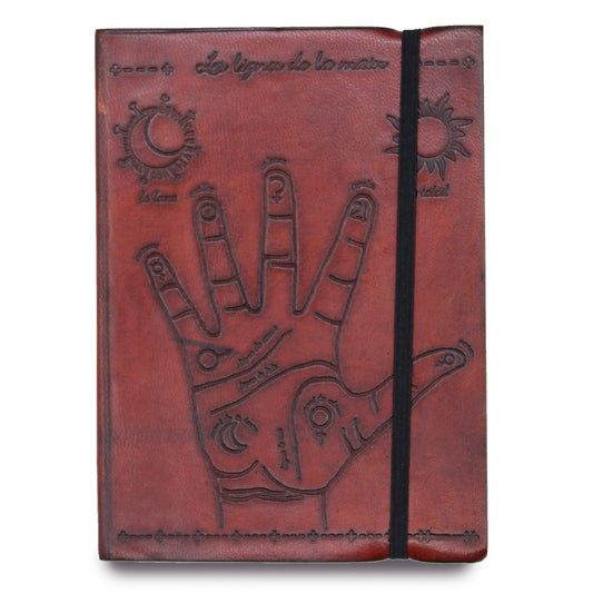 Kleines Notizbuch mit Motiv - Palmistry