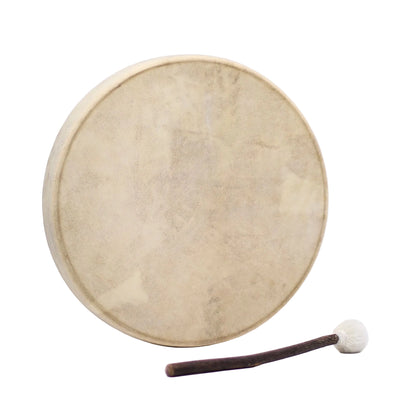 Spirit of the Bear Schamanentrommel mit Stab, 40cm