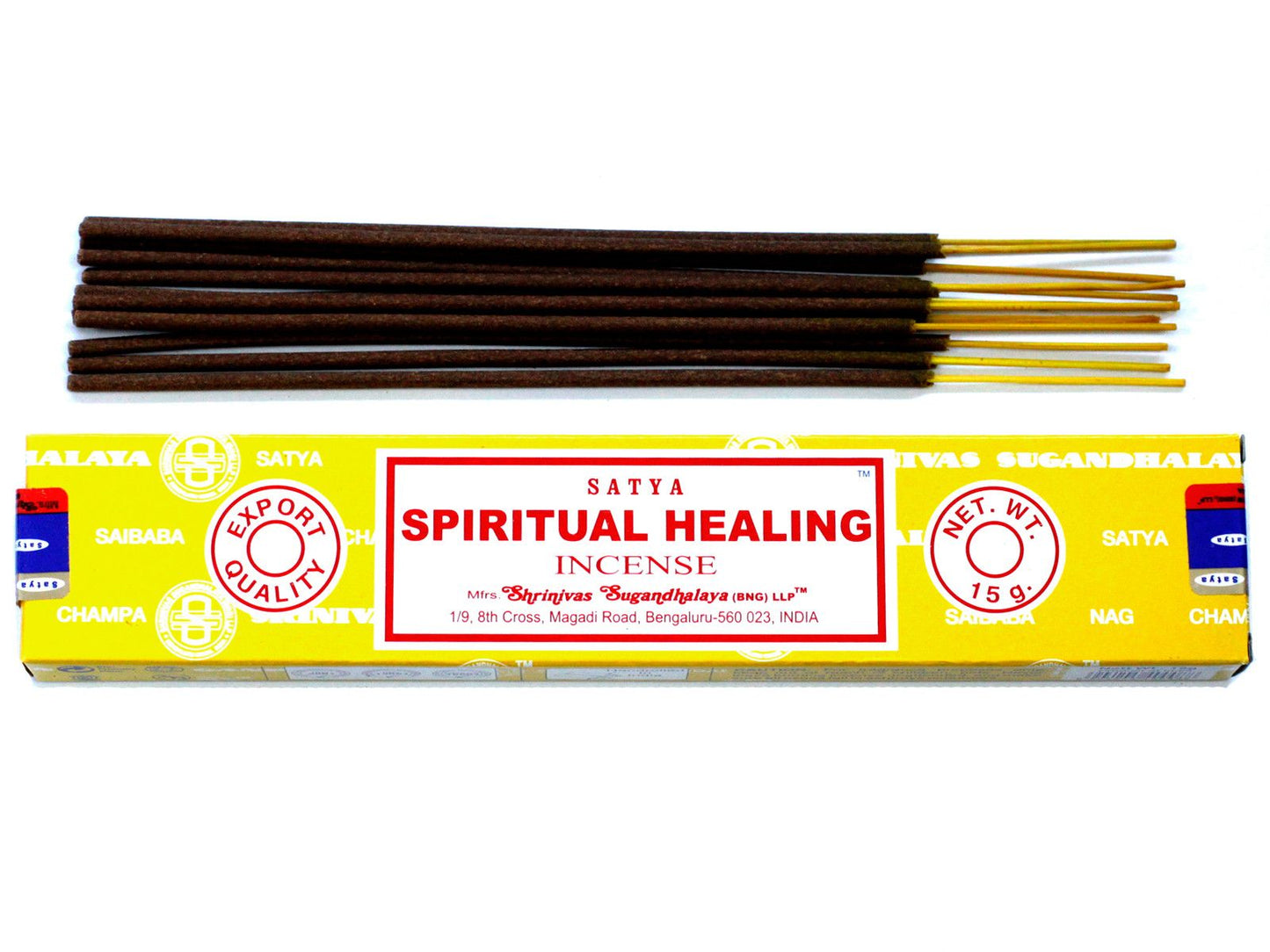 Satya Räucherstäbchen Spiritual Healing – Beruhigender Duft für Meditation