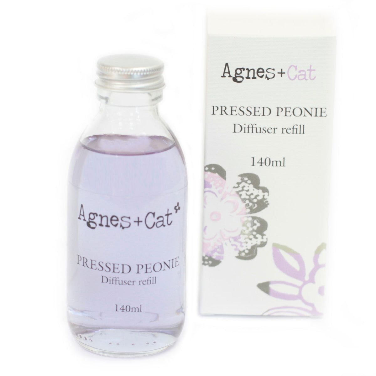 Agnes + Cat Raumduft-Nachfüllpackung – Pfingstrosen 140 ml