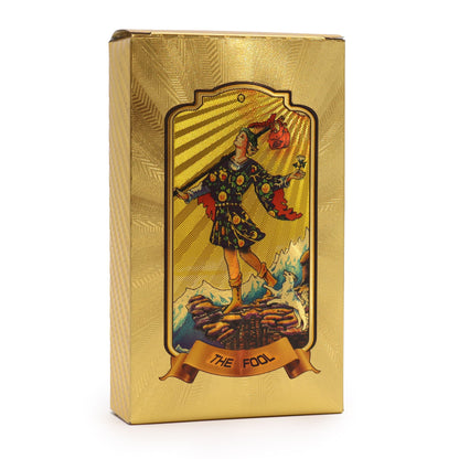 Goldenes Tarotkarten-Set - Rider–Waite Design