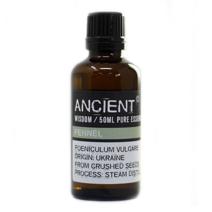 Fenchel ätherisches Öl 50 ml – naturreines Öl aus zerstoßenen Samen