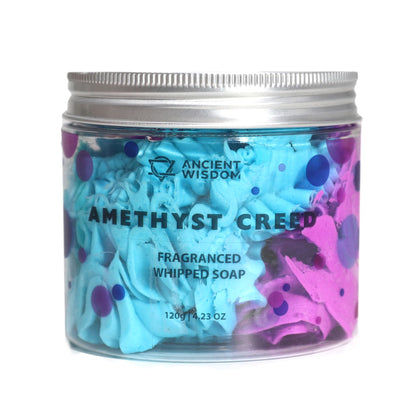 Amethyst Creed Whipped Cream Soap 120g – Sanfte Reinigung mit maskulinem Duft