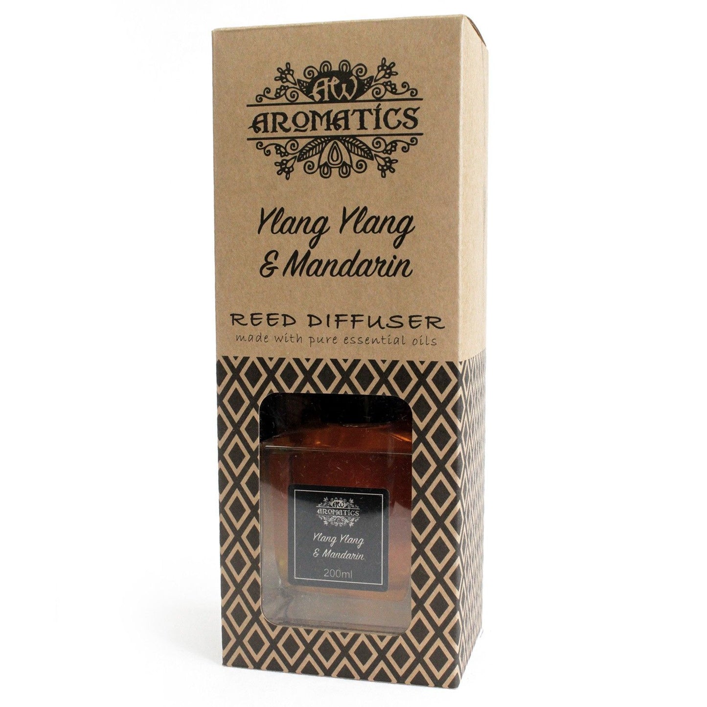 Ylang Ylang & Mandarine Duftstäbchen Diffuser mit ätherischen Ölen
