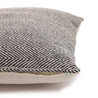 Kissenbezug - Herringbone Fine Grey - 40x40cm