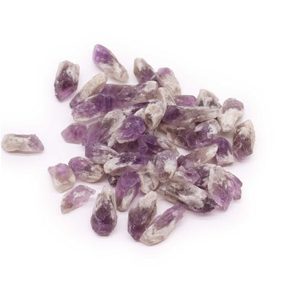 Rohedelsteine - Amethyst-Spitzen, 500g (lose)