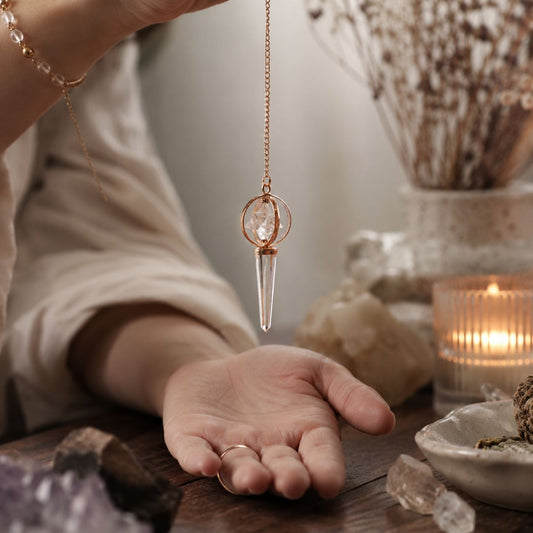Stellar Gateway – Zweiteiliges, rotierendes Merkaba-Sternpendel