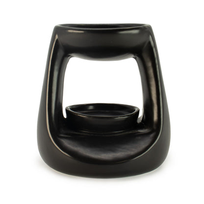 Keramik-Ölbrenner Zen –Classic- in Mattschwarz