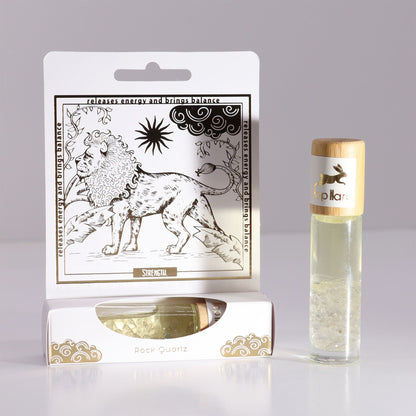 Hop Hare Tarot Roll On – The Lion mit ätherischen Ölen und Edelsteinen