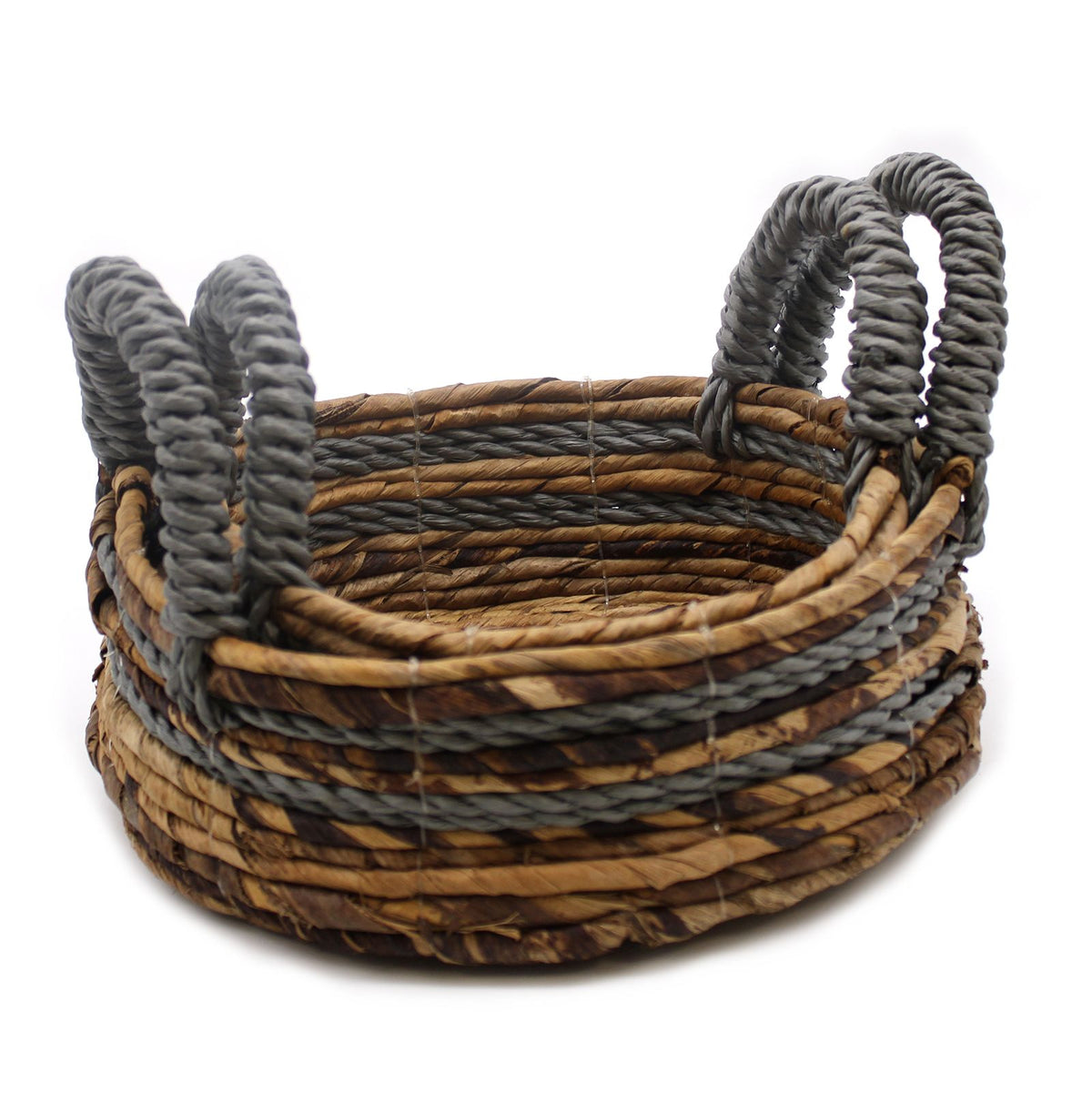 Bananenblatt-Raffia Körbe Quadratisch, 3er Set