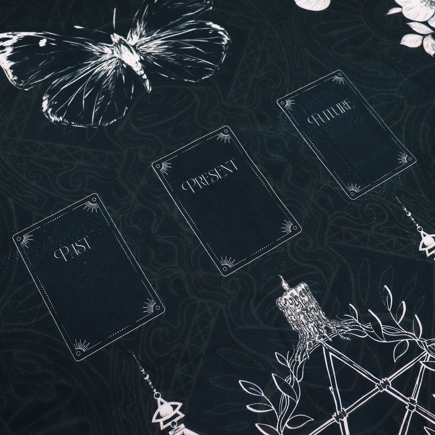 Tarot-Decke "Ancient Witch", 75 x 75 cm