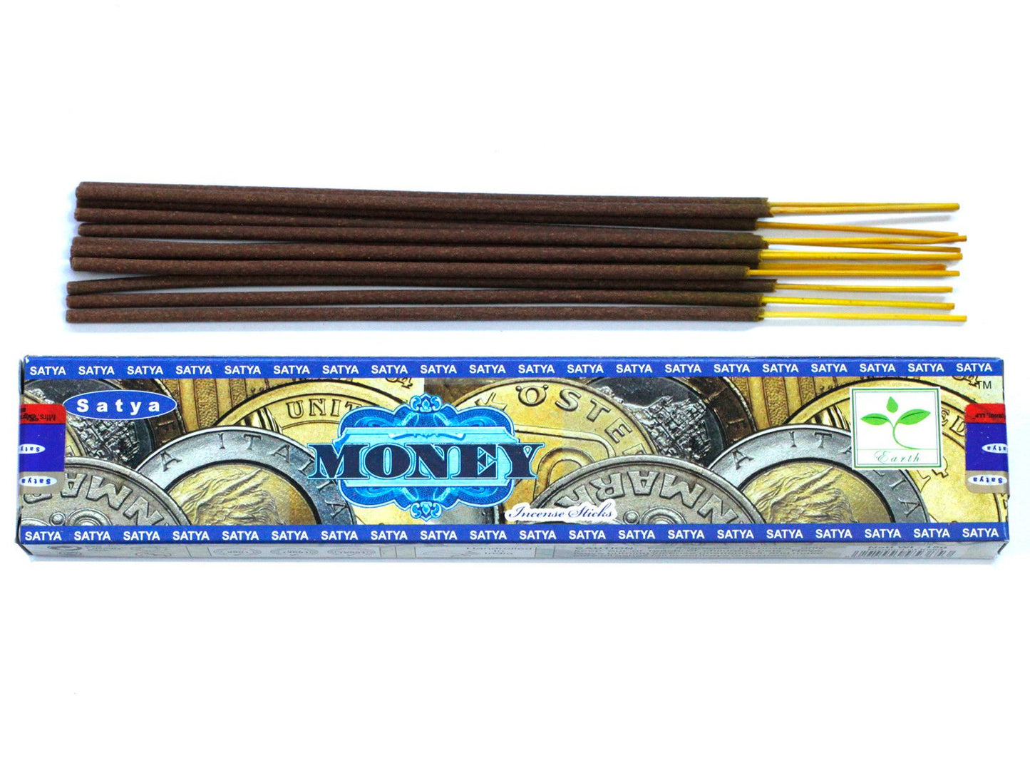 Satya Räucherstäbchen Money – Duft für Wohlstand und Harmonie