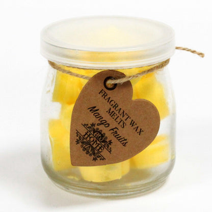 Soja Duftwachs Melts im Glas - Mango Fruits