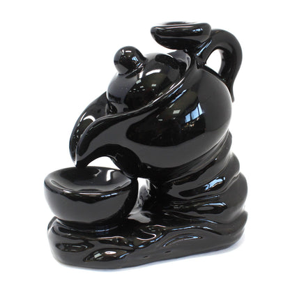Backflow-Burner Tea Pot mit Rauchkaskadeneffekt