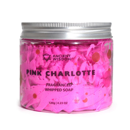 Pink Charlotte Whipped Cream Soap – Verwöhnende Schaumseife mit zartem Duft