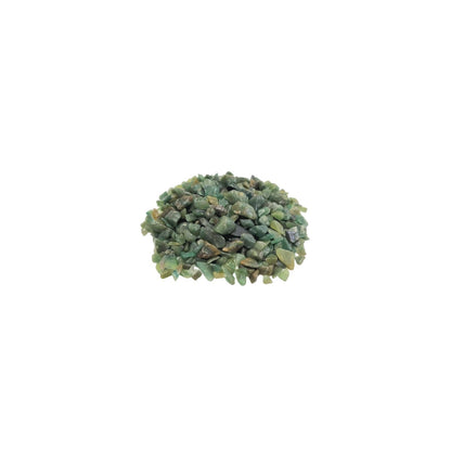 Grüne Avenurin-Edelsteinchips, Großpackung – 1 kg (lose)
