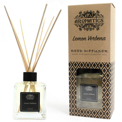 Lemon Verbena Duftstäbchen mit ätherischem Öl 200ml